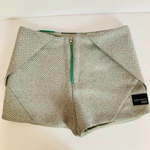 ADIDAS EQUIPMENT GRAY PERFORATED SHORTS